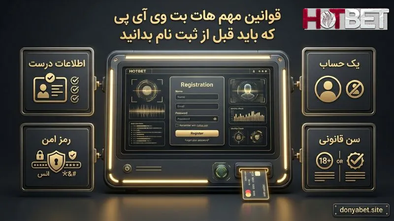 قوانین مهم هات بت وی آی پی که باید قبل از ثبت نام بدانید